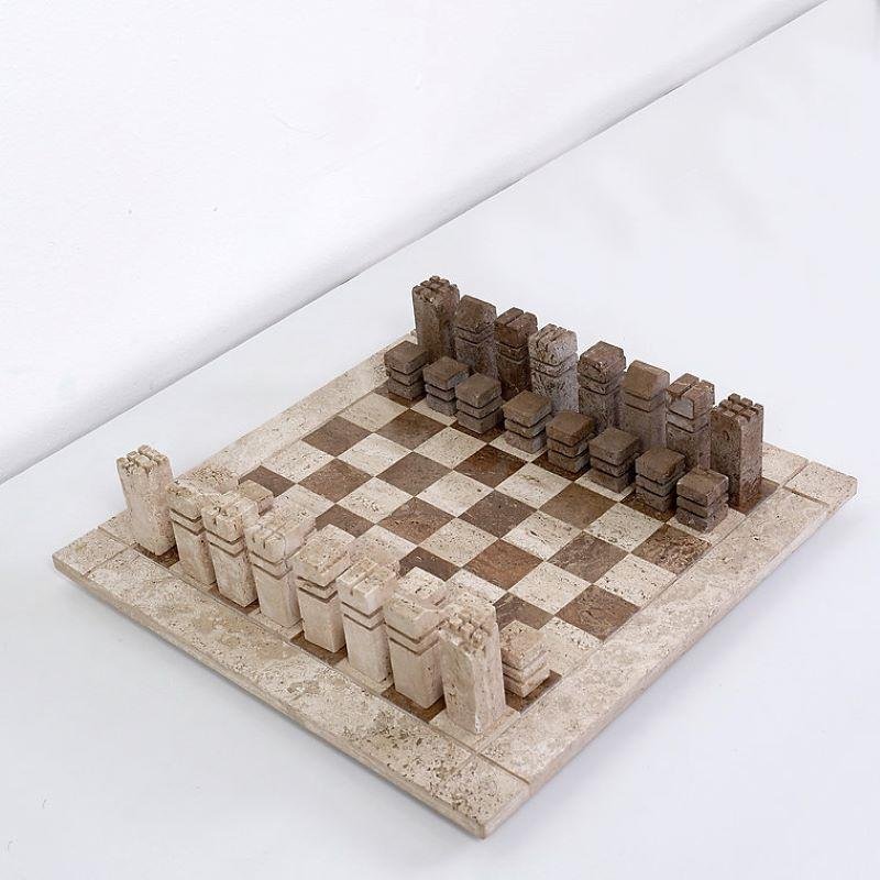 Travertine-chess-set-Natural-stone-chess-pieces-Rustic-travertine-Handcrafted-Decorative-Unique-Elegant-Contemporary-Designer-chess-set