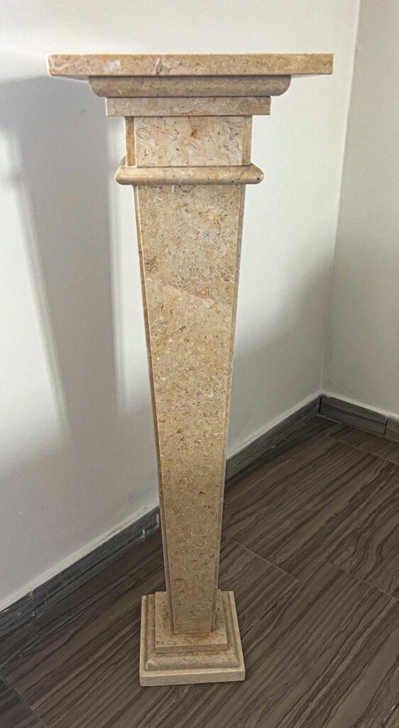 Peddlestool Designs All Travertine Pedestal Designs